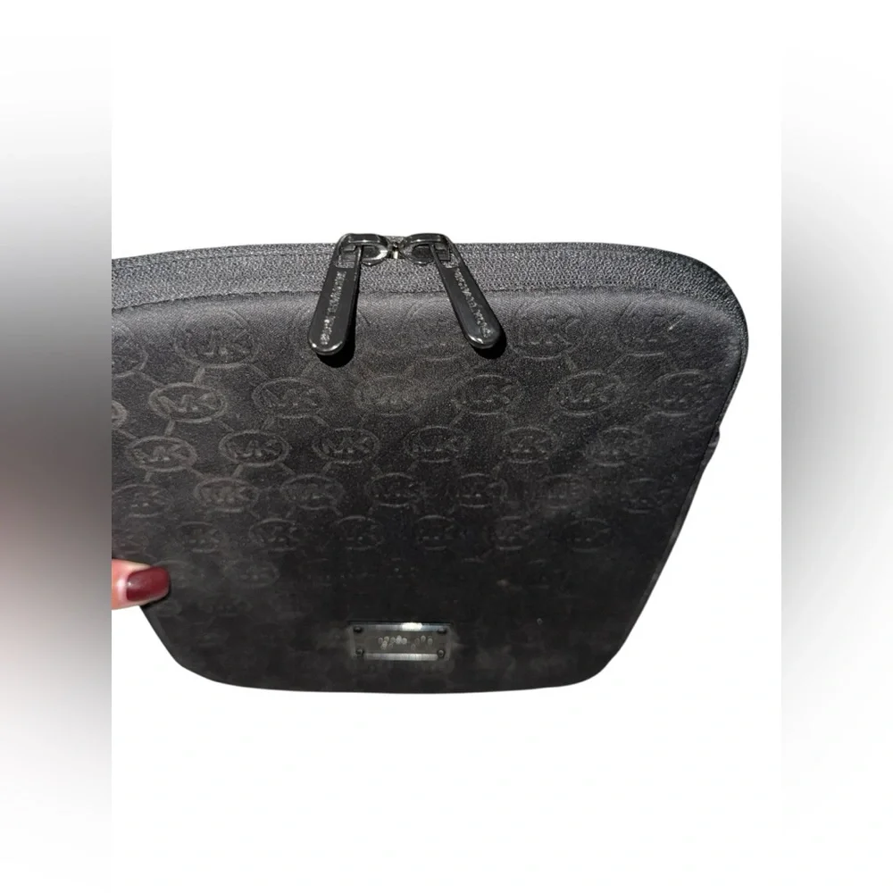 Michael Kors Black‎ Embossed Logo iPad Sleeve Cover